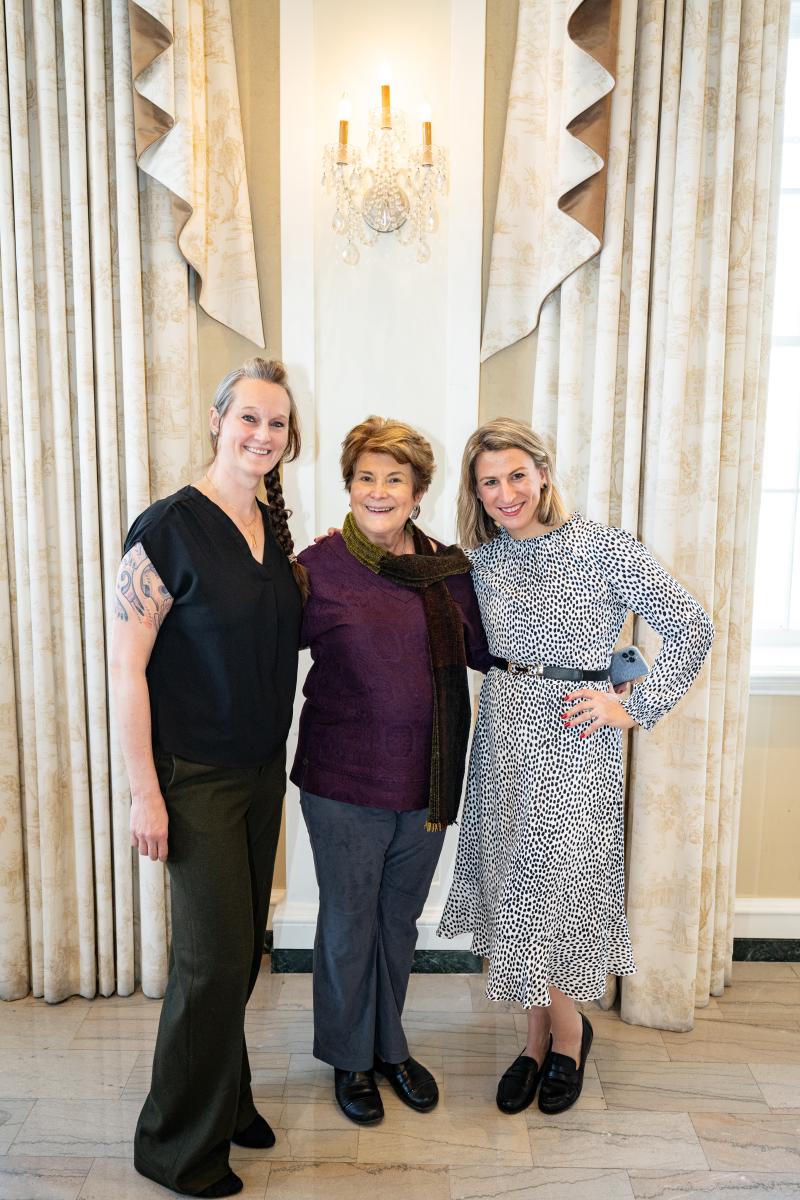 2025 Chairperson with Founder Nancy Craun