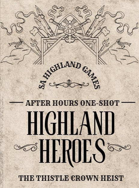 After Hours D&D One Shot: Highland Heroes cover picture