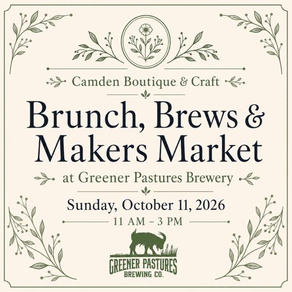 Brunch, Brews & Makers Market - Oct 11