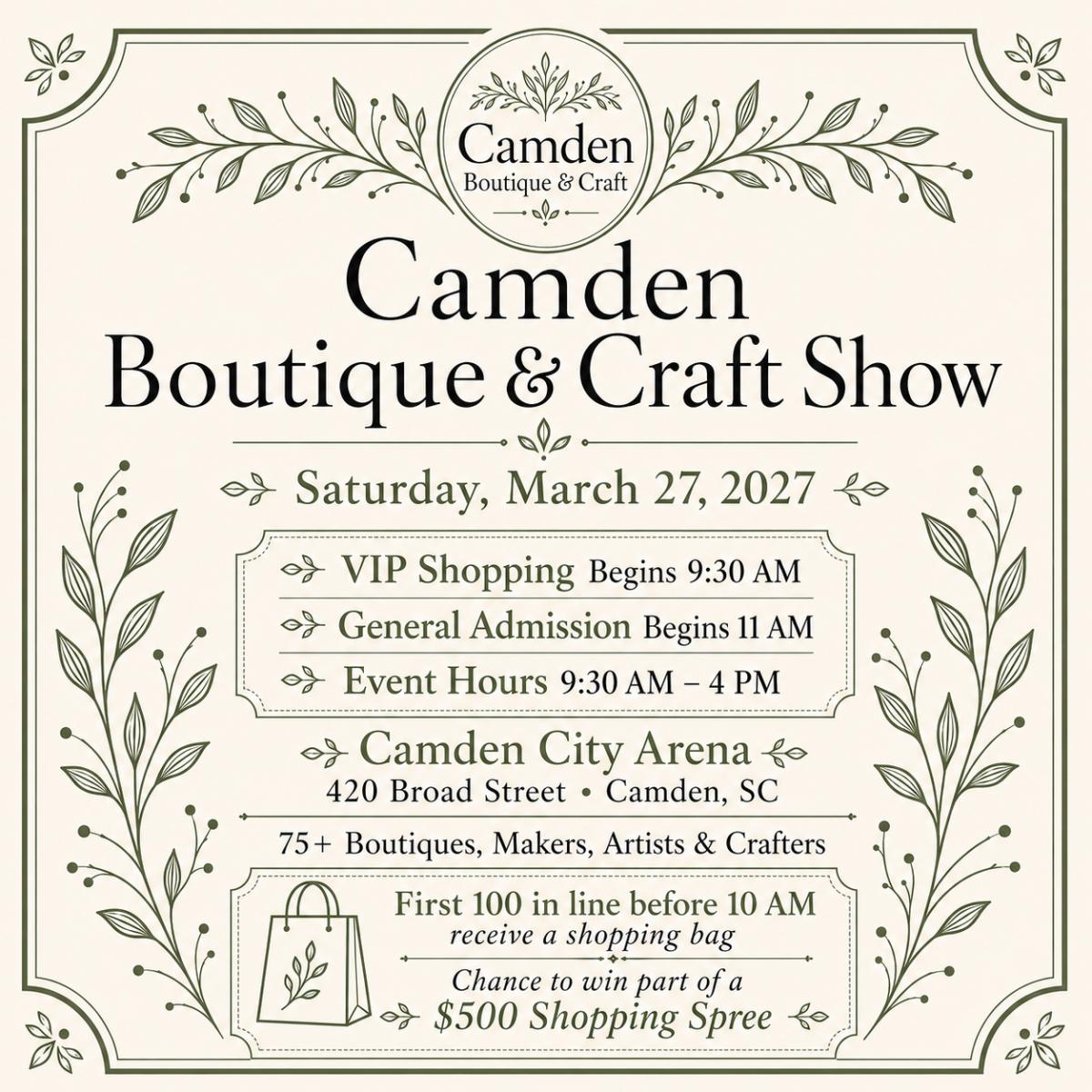 Camden Boutique & Craft Show
