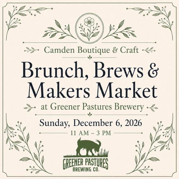 Brunch, Brews & Makers Market - Dec 6