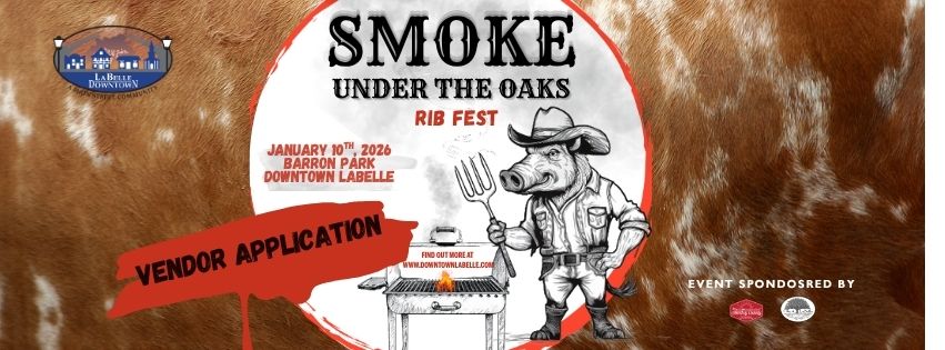 Smoke Under the Oaks Rib Fest VENDOR Application 2026 Smoke Under the Oaks Rib Fest VENDOR Application 2026