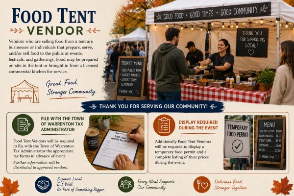 Food Tent Application