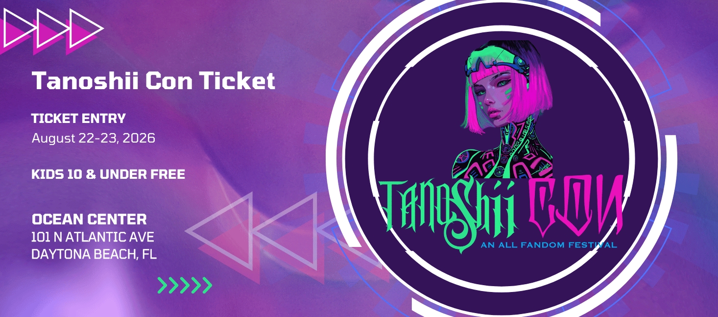 Tanoshii Con Two Day General Admission Early Bird Pricing cover picture