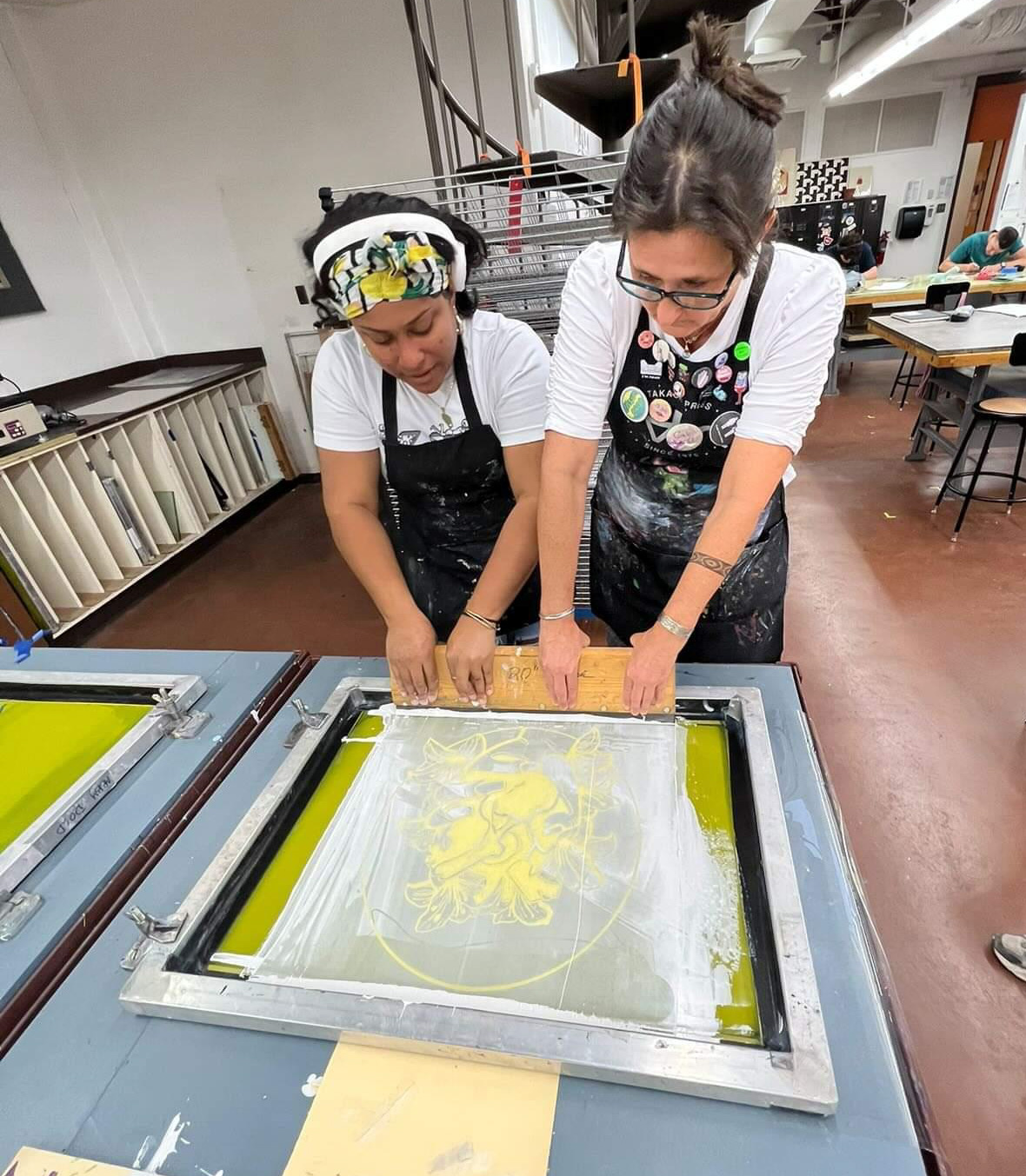Members Only: Screen Monotype Masterclass with featured GAC exhibit artist Cat Prose cover picture