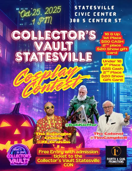 Collector's Vault Statesville Cosplay Contest