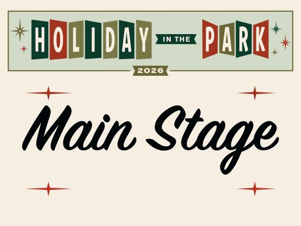 Holiday in the Park 2026 &ndash; Main Stage Performers
