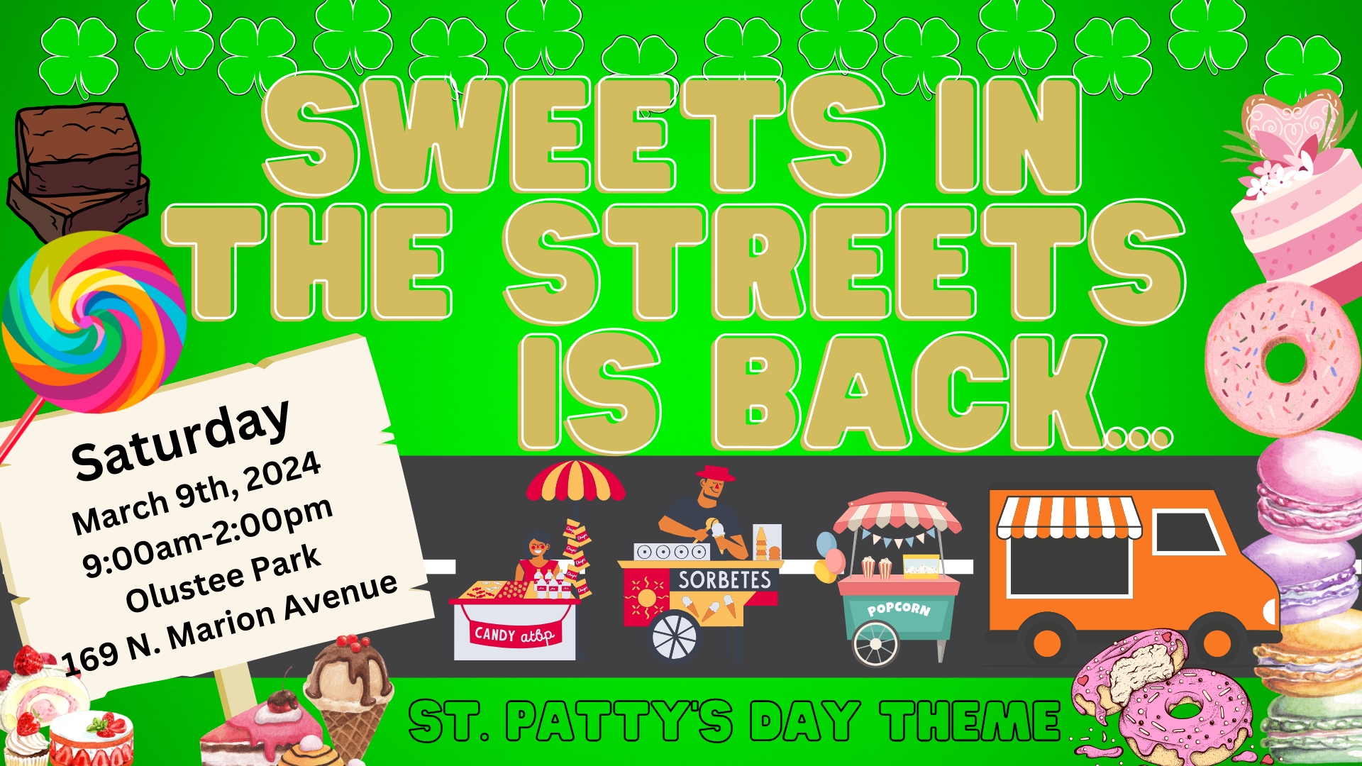 March Sweets in the Streets cover image