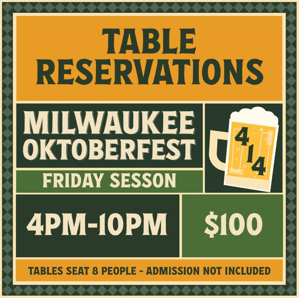 FRIDAY SESSION - 4PM - 10PM - TABLE RESERVATION AURORA PAVILLION cover picture