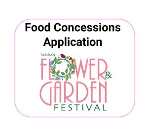 Food Concession Application - 2026 Leesburg Flower & Garden Festival