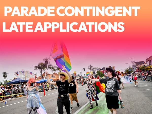 2026 Pride Parade Contingent Registration - Late Registration
