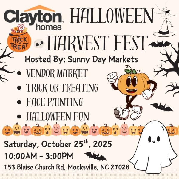 Clayton Homes Halloween Harvest (Oct 25th)