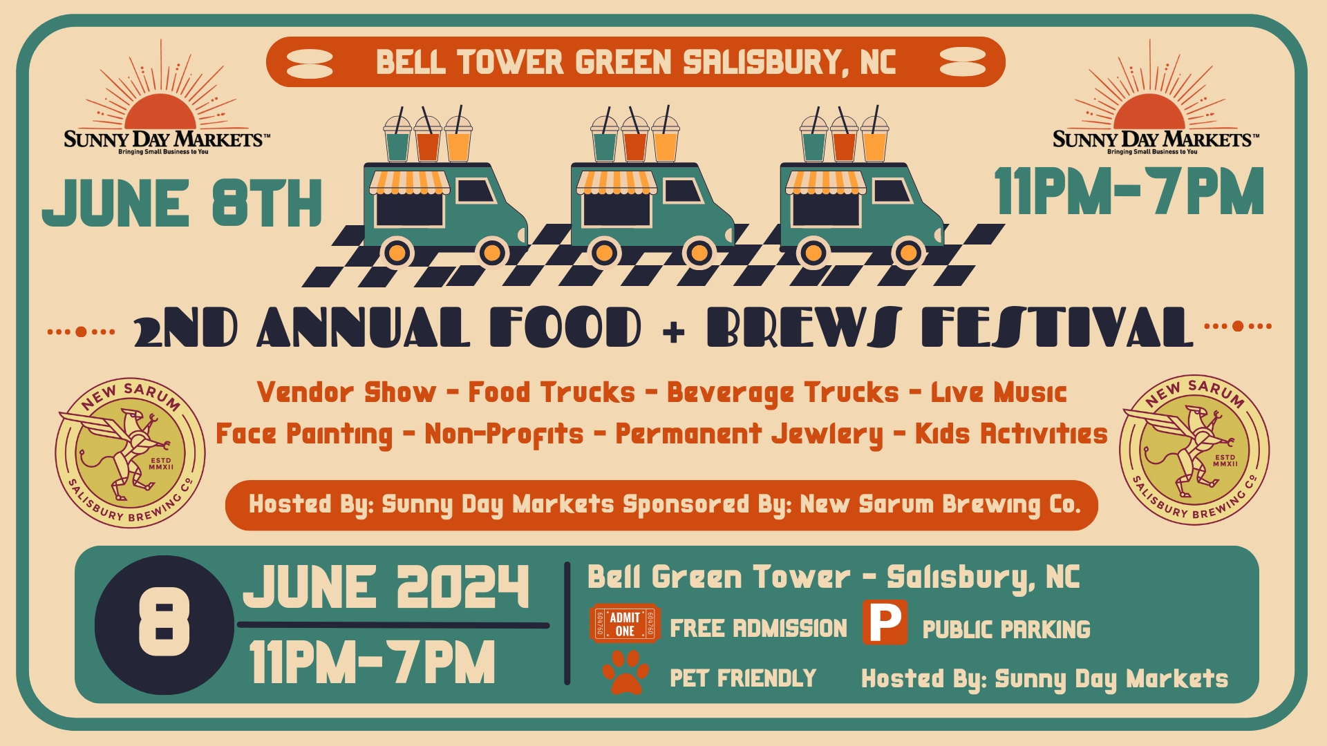 2nd Annual Salisbury Food & Brews cover image