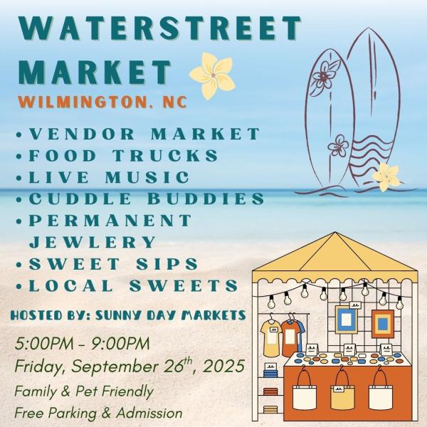 Water Street Market Wilmington NC (Sep 26th)