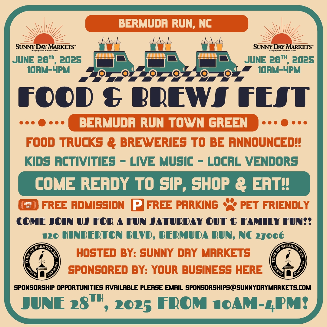Bermuda Run Food & Brews Festival (June 28th)
