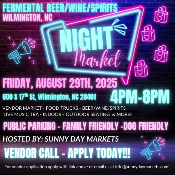 Fermental Night Market - Wilmington (August 29th)