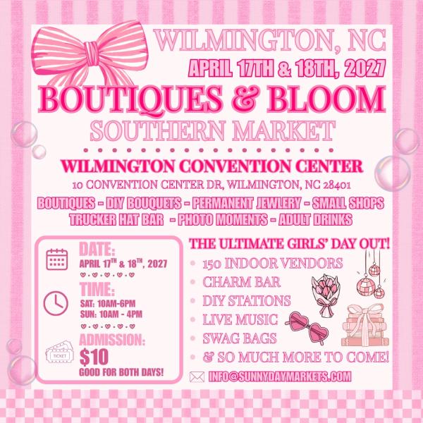 Wilmington, NC - Boutiques & Bloom Southern Market