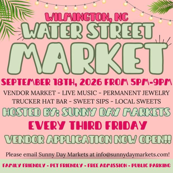 Water St. Market (Sep 18th)