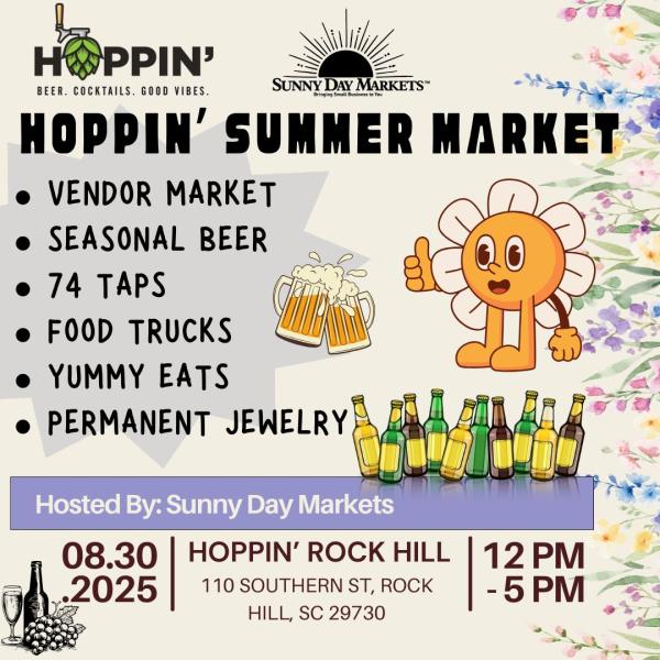 The Hoppin' Market (August 30th)