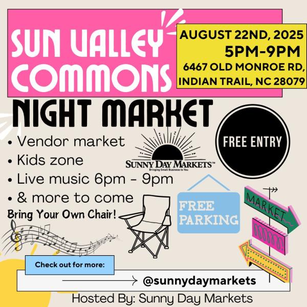 Sun Valley Social Night Market & Concert (Aug 22nd)