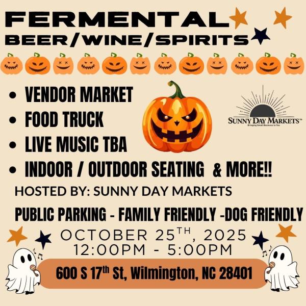 Fermental Vendor Market (Oct 25th)