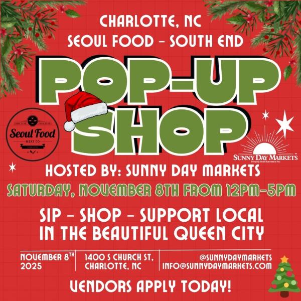 Seoul Food South End Pop-Up Shop (Nov. 8th)