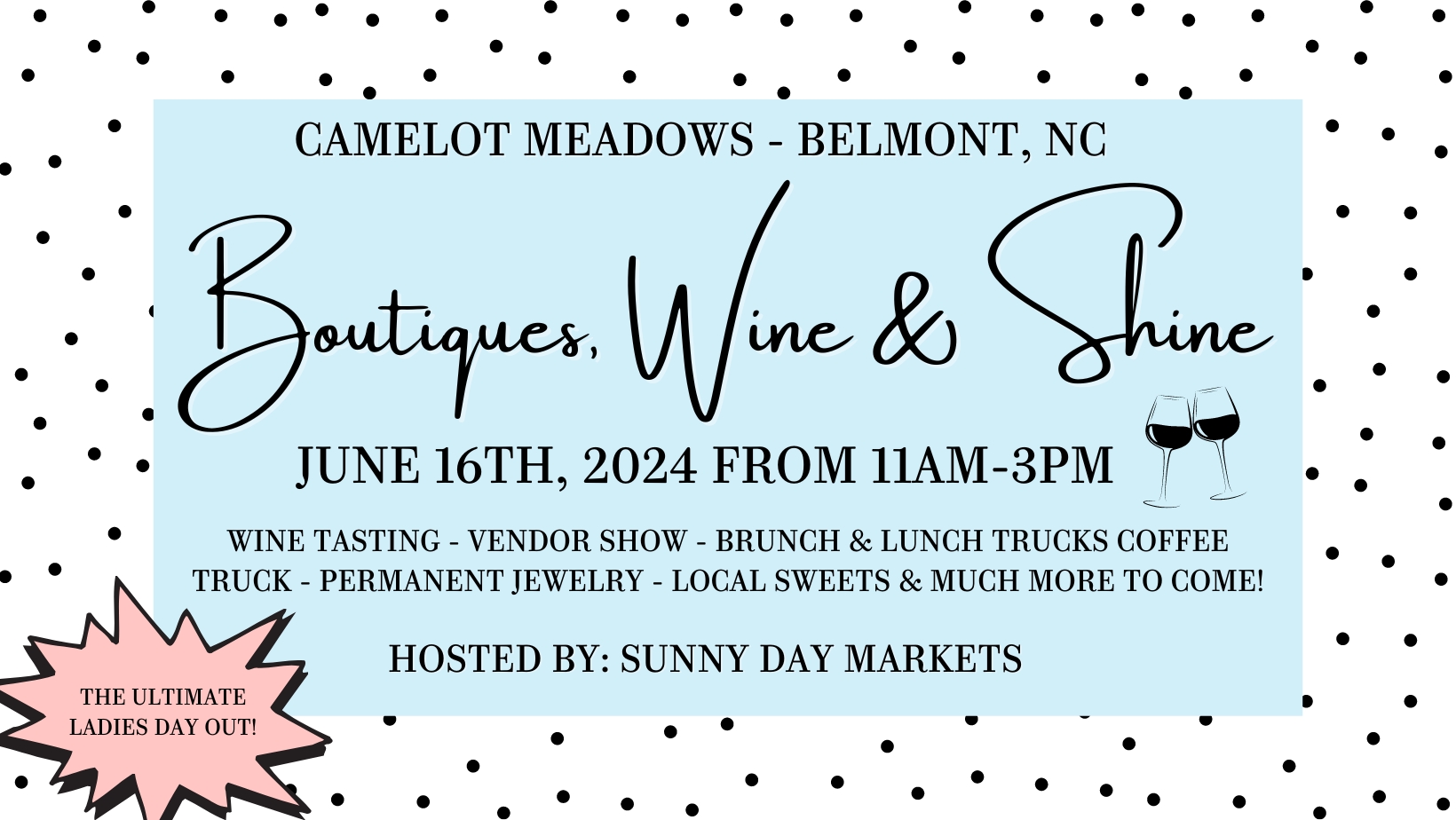 Camelot Meadows Boutiques, Wine & Shine cover image