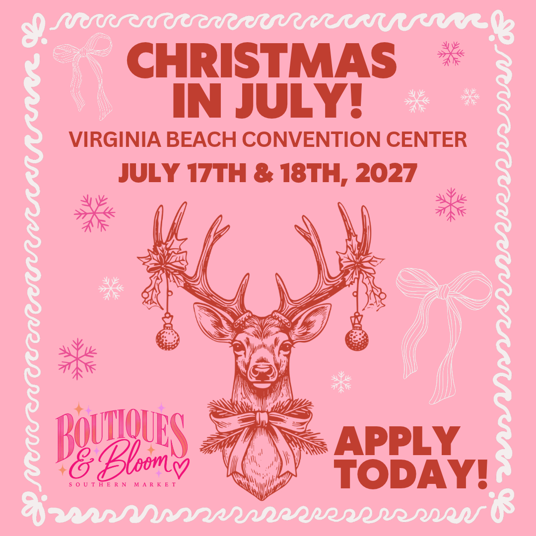 Virginia Beach, VA - Boutiques & Bloom - Christmas in July Edit