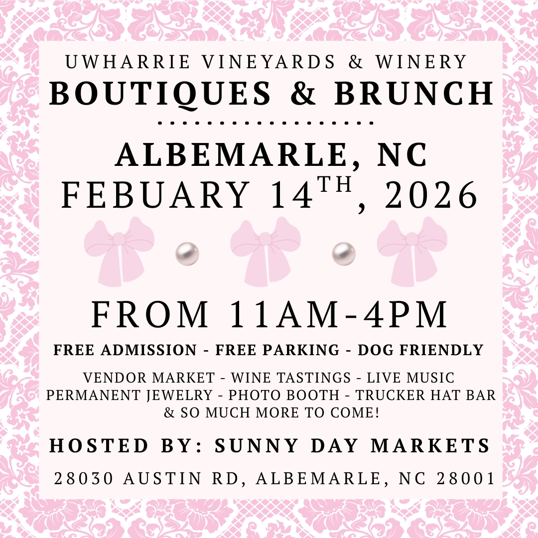2nd Annual Uwharrie Boutiques & Brunch