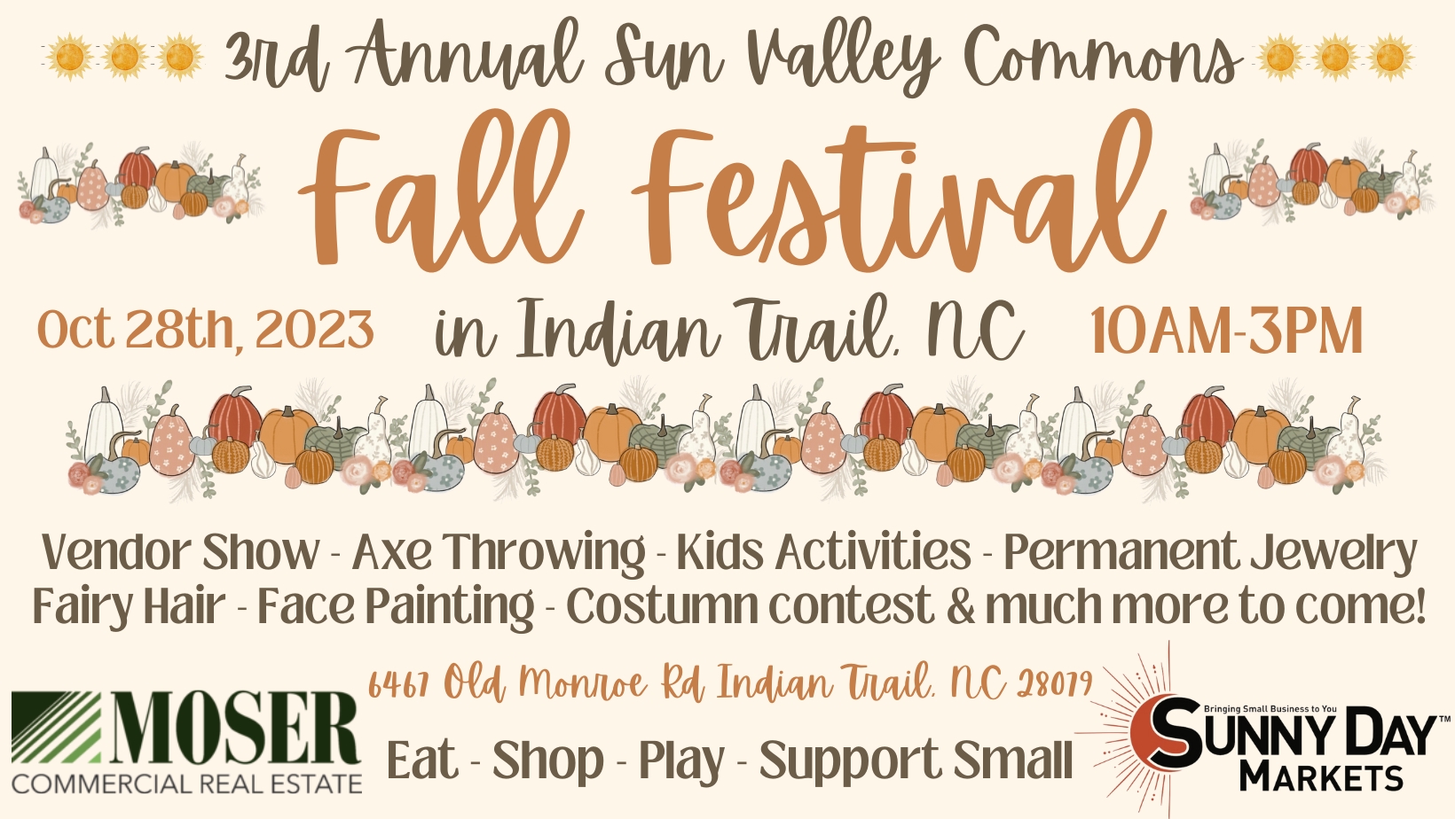 3rd Annual Sun Valley Commons Fall Festival cover image