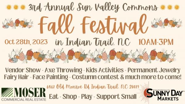 3rd Annual Sun Valley Commons Fall Festival