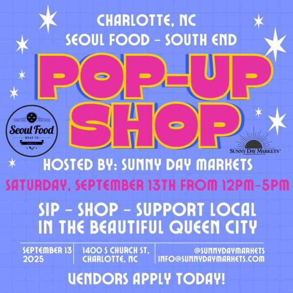 Seoul Food South End Pop-Up Shop (Sept. 13th)