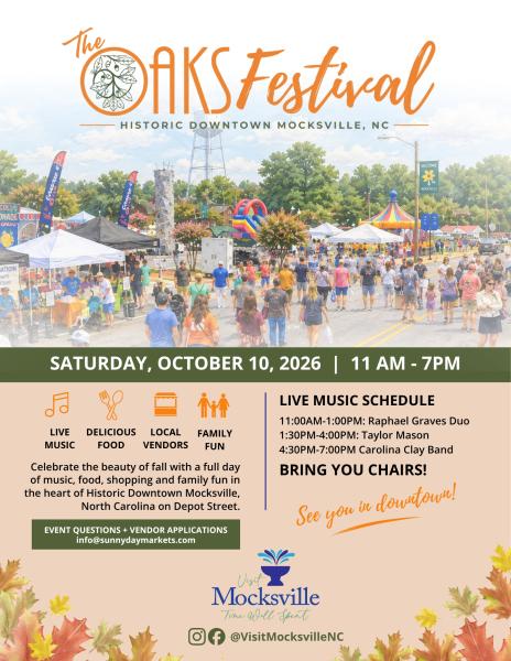 The Oaks Festival (Oct 10th)