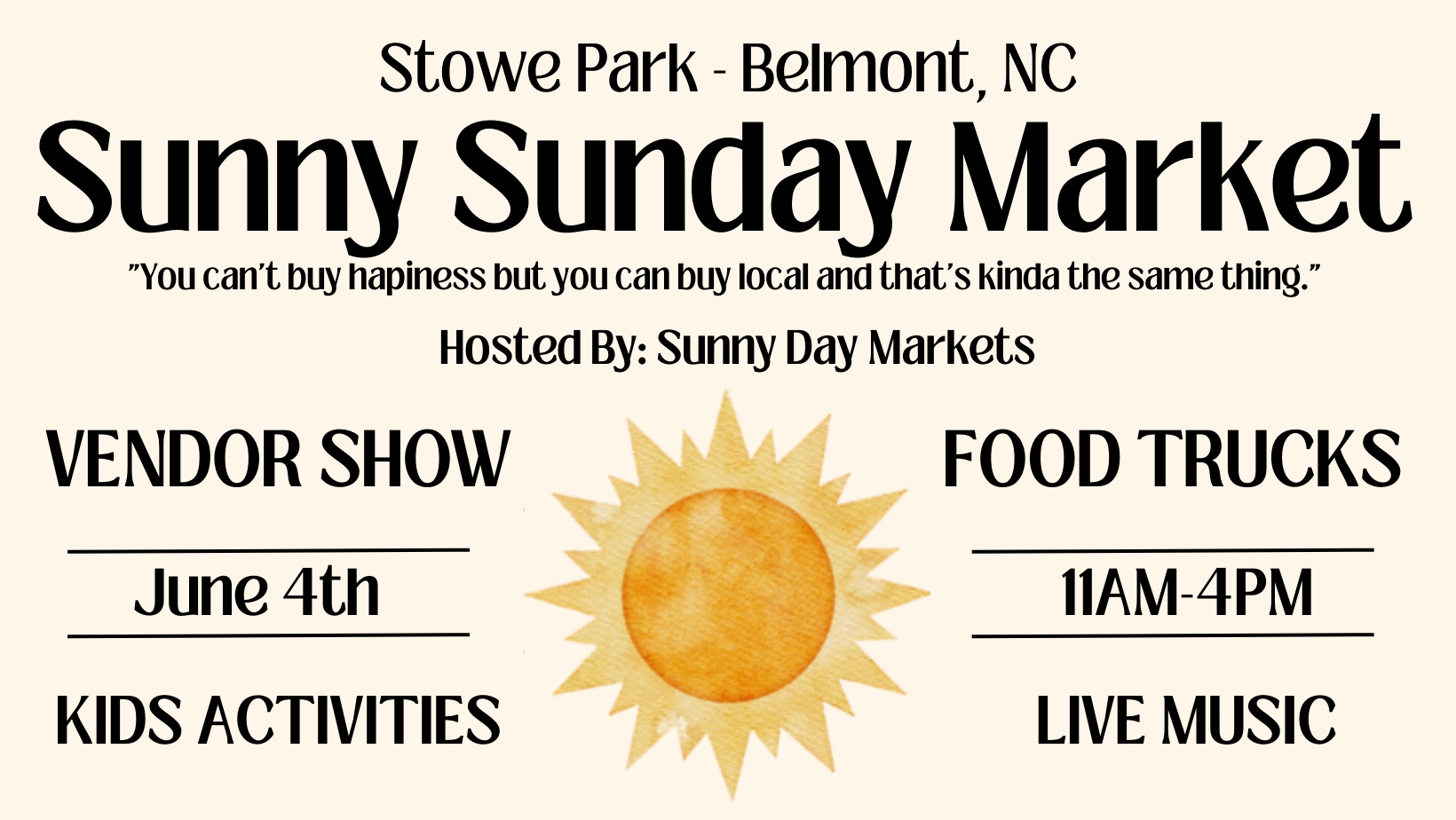 Sunny Sunday Market cover image