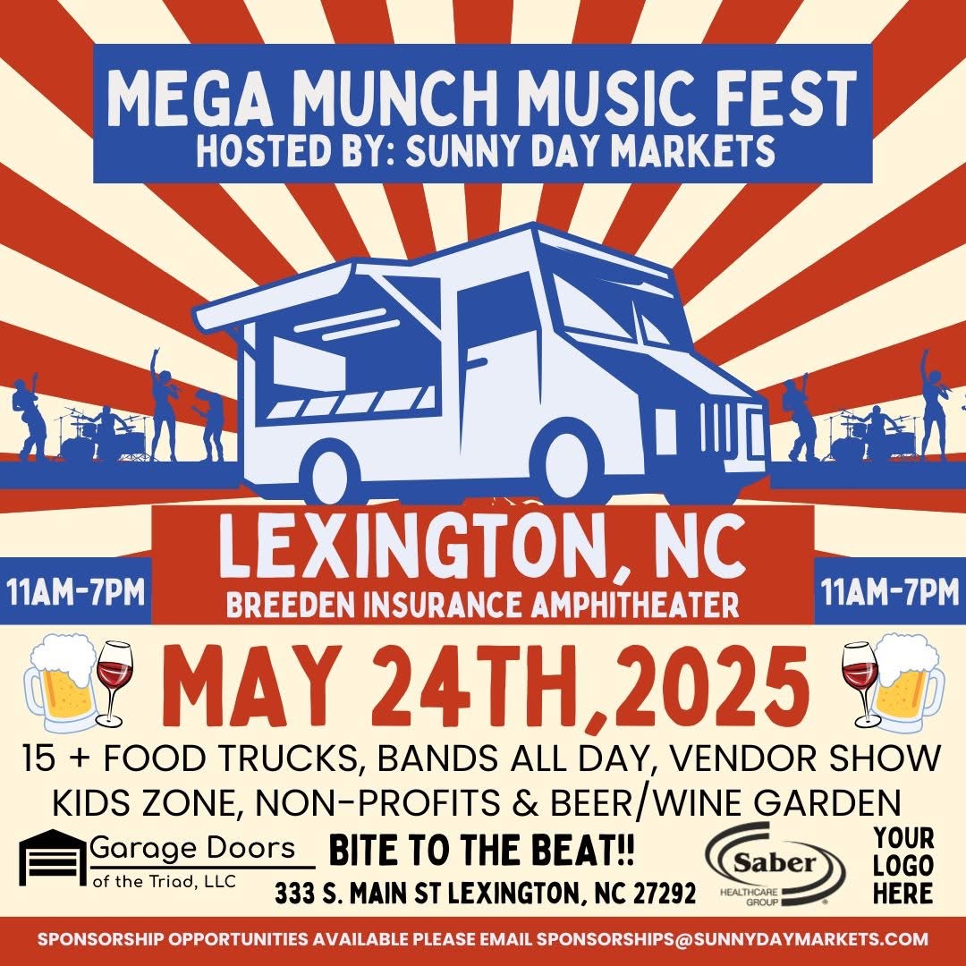 Ticket for Mega Munch Music Festival by Sunny Day Markets cover picture