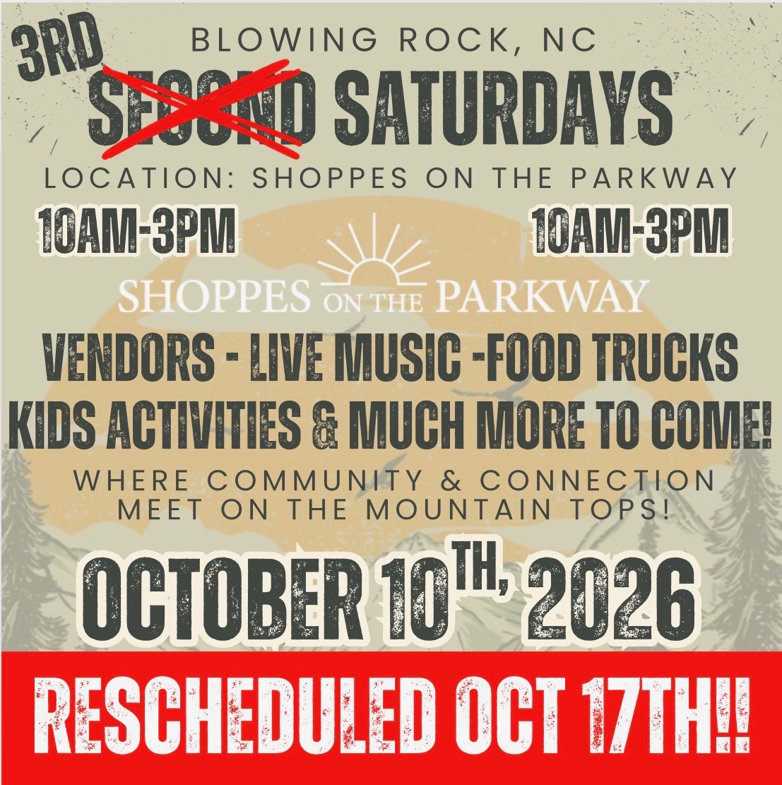 Shoppes on the Parkway - Blowing Rock (Oct 17th)