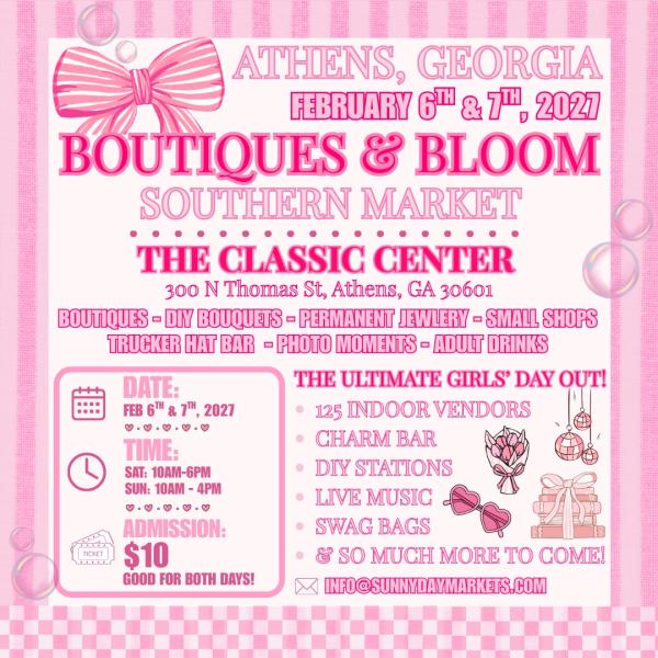 Athens, GA - Boutiques & Bloom Southern Market