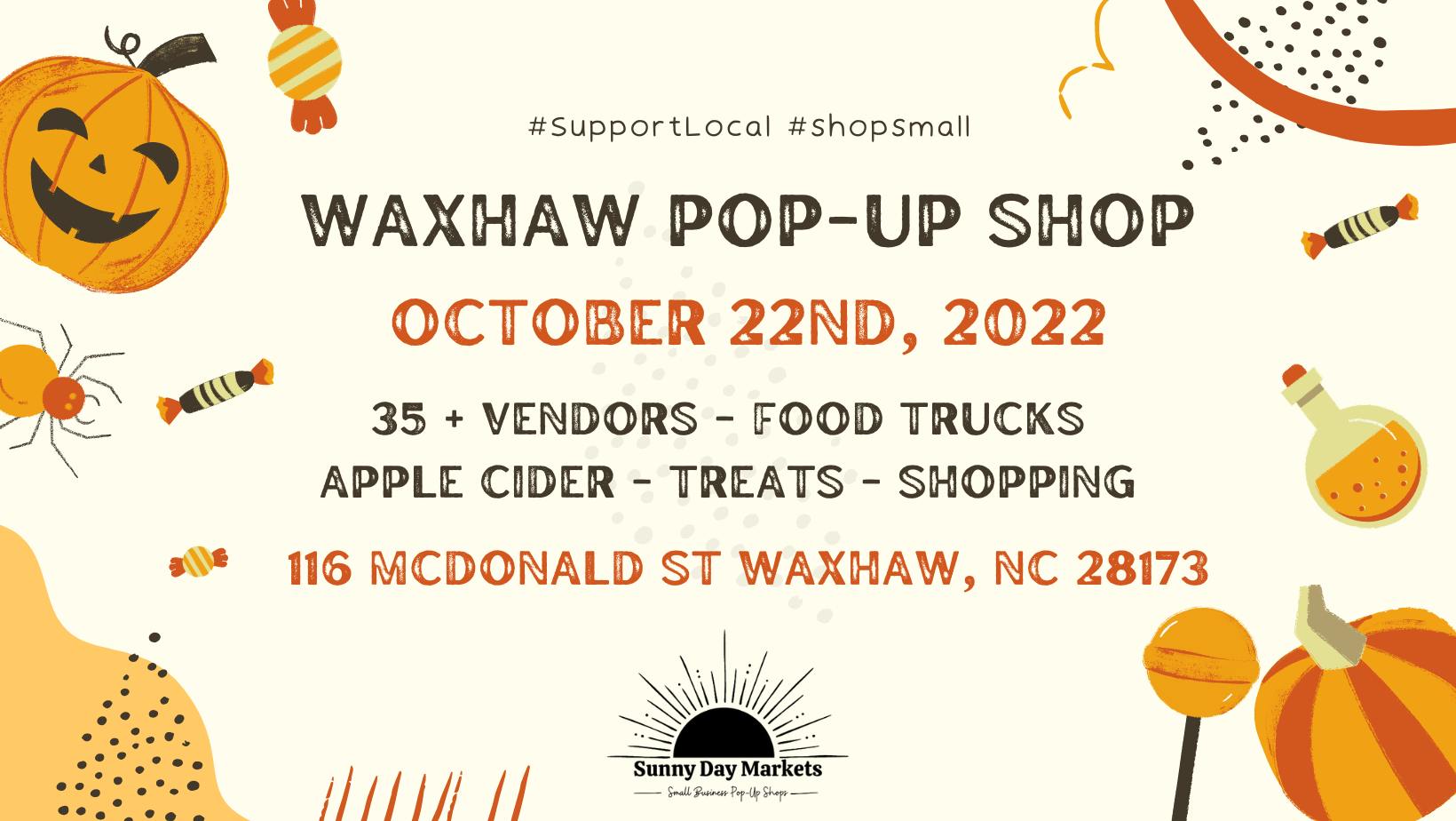Waxhaw Pop-up Market 10/22 cover image