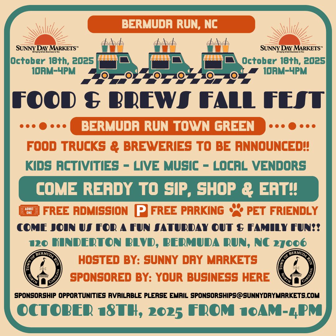 Bermuda Run Food & Brews Fall Fest (Oct 18th)
