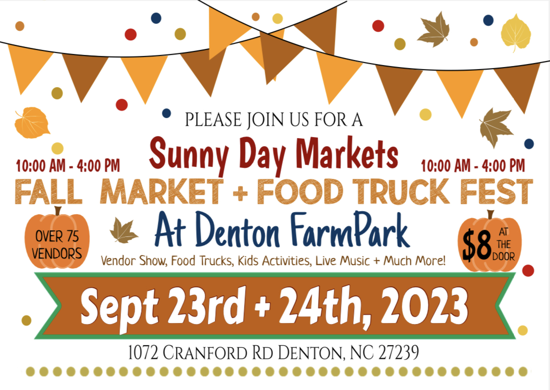 Fall Market + Food Truck Fest at Denton FarmPark cover image