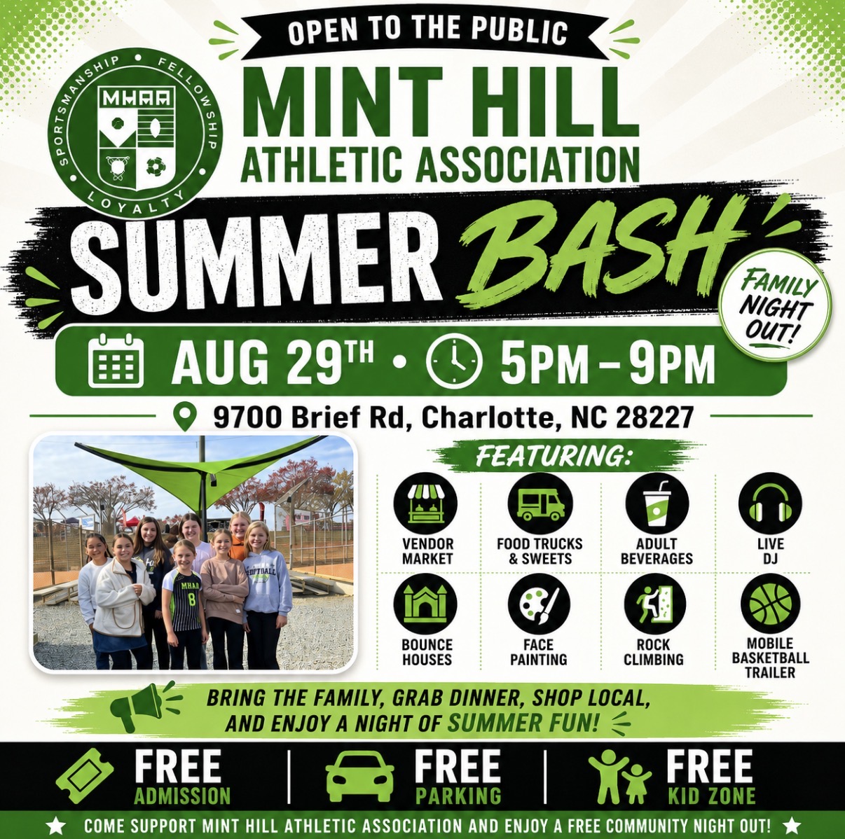 MHAA Summer Fest (Aug 29th)