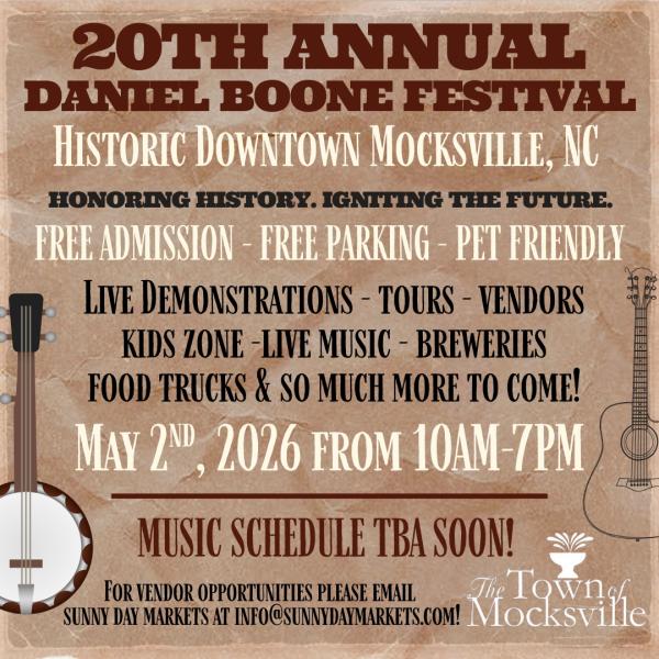 20th Annual Daniel Boone Festival