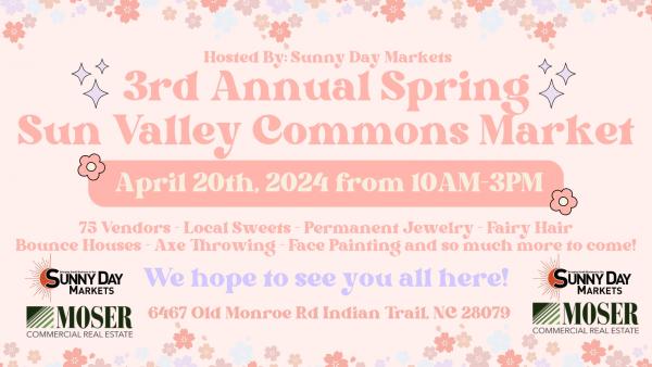 3rd Annual Sun Valley Commons Spring Market