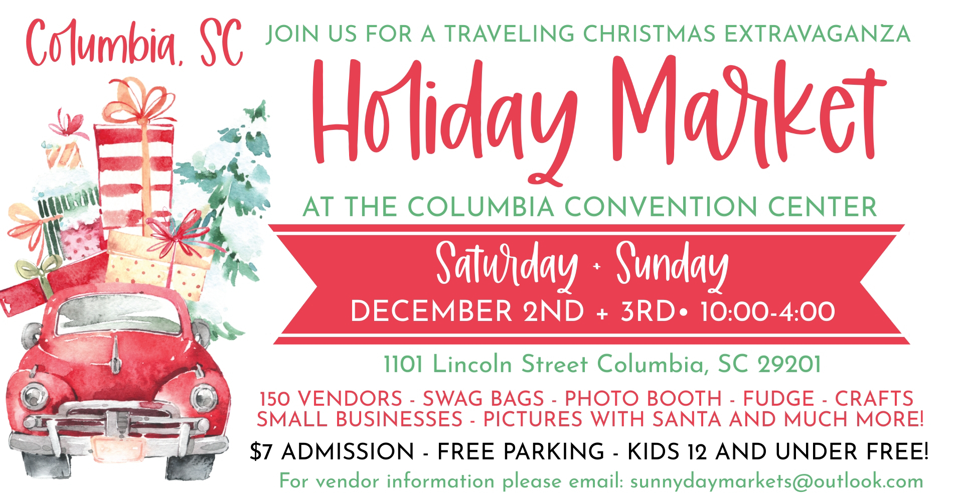 Columbia Christmas Extravaganza Holiday Market