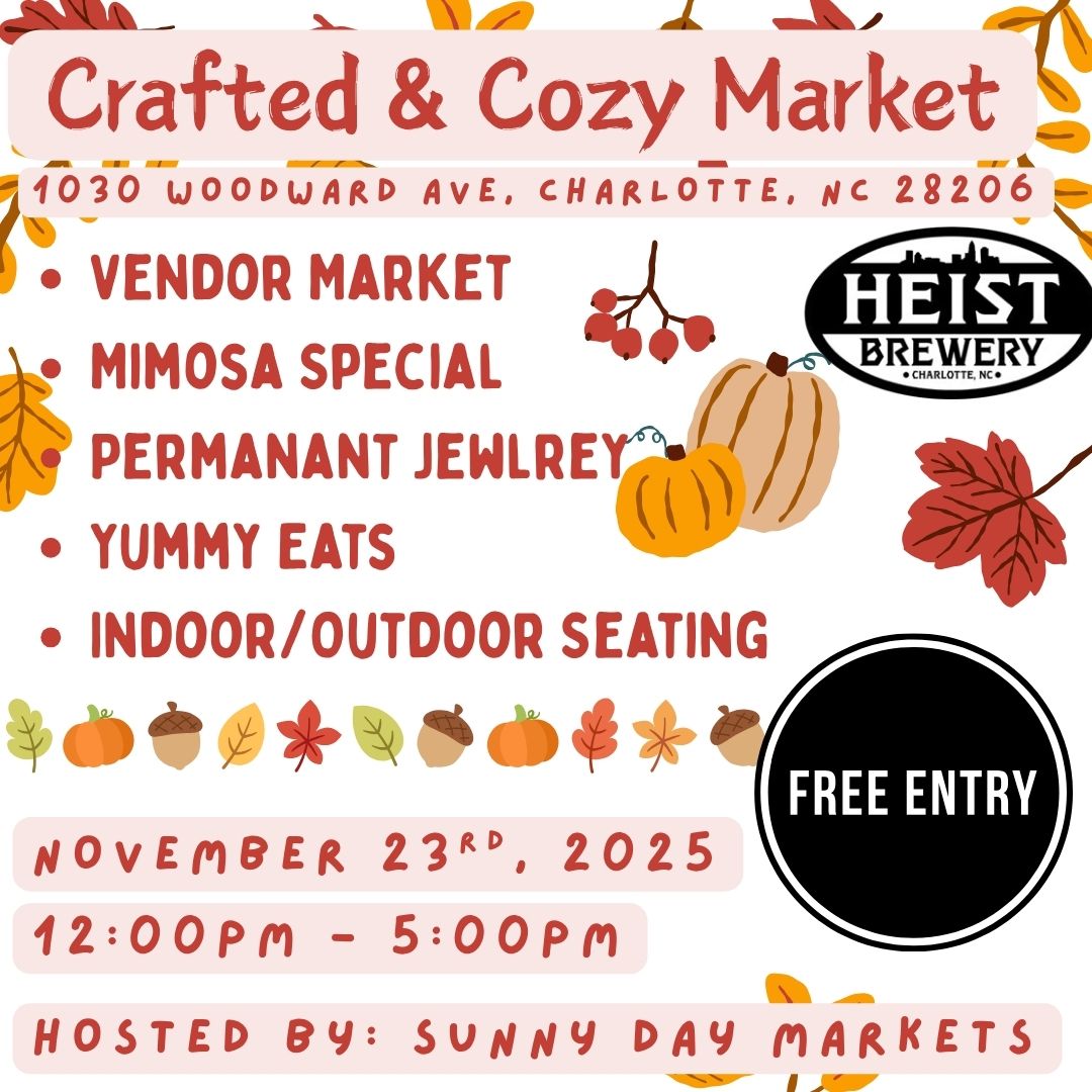 Heist Brewery Crafted & Cozy Market (Nov 23rd)