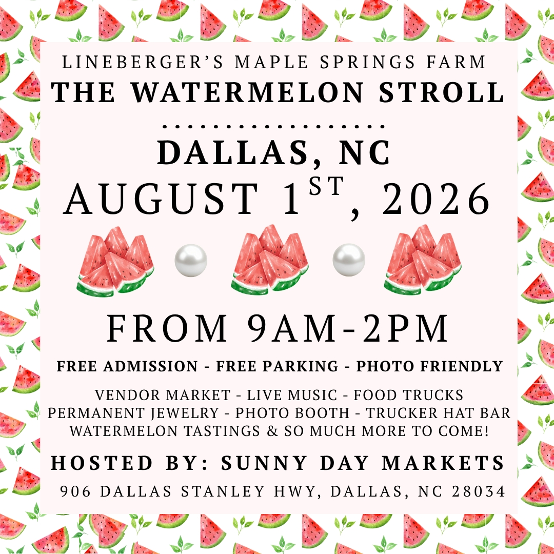 The Watermelon Stroll  - Lineberger's Farm