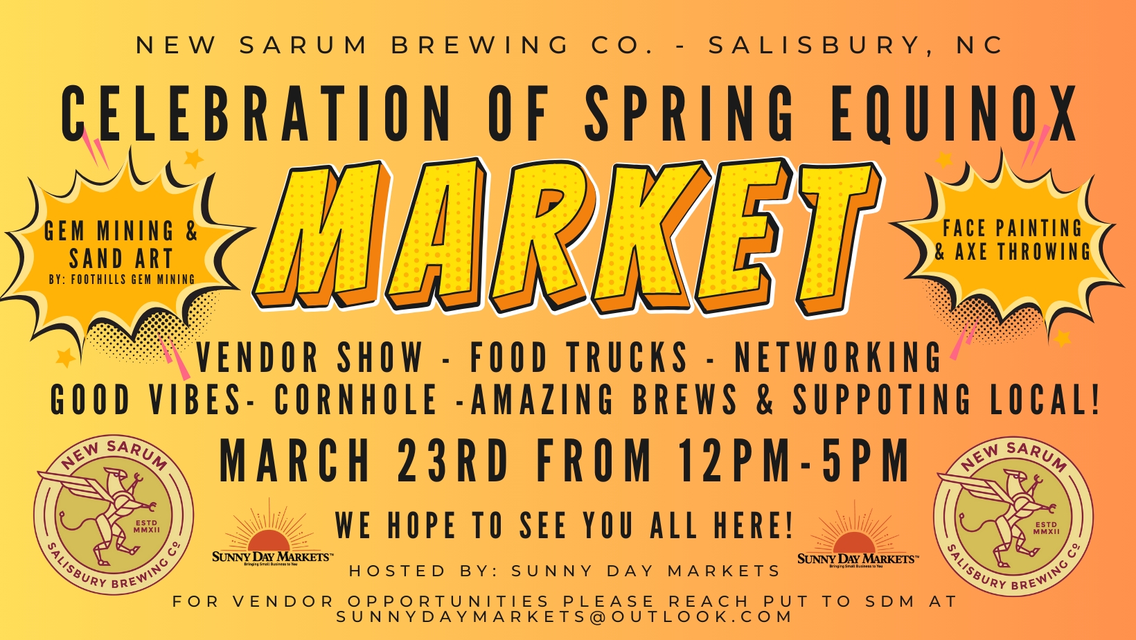 New Sarum Spring Pop-up Market cover image