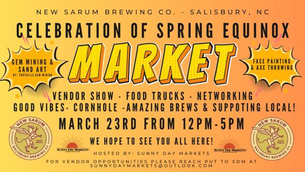 New Sarum Spring Pop-up Market