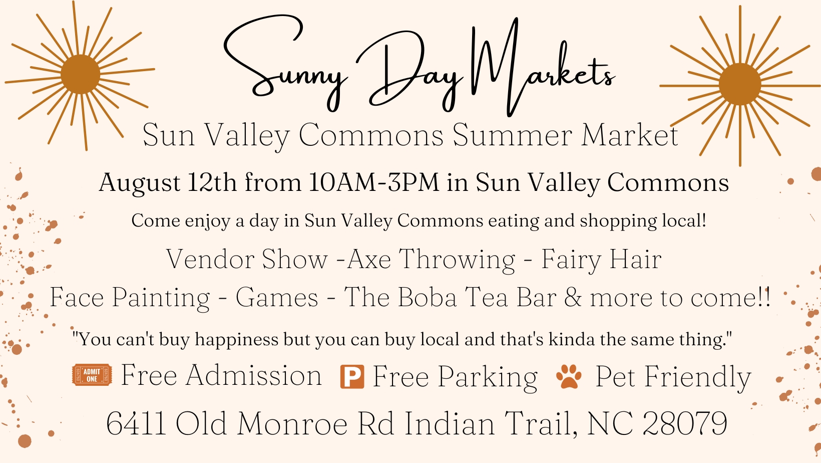 Sun Valley Commons Summer Market