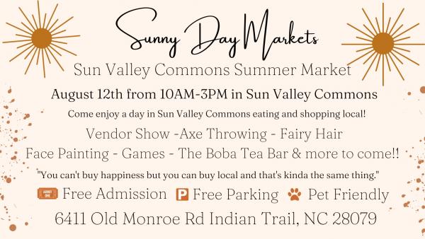 Sun Valley Commons Summer Market